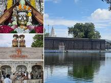 श्रावणातील पहिल्या सोमवारनिमित्त सोलापूरचे ग्रामदैवत श्री सिद्धरामेश्वर यांची महाआरती