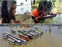 बिहार आणि आसाममध्ये पुराचा हाहाकार! पाहा मन सुन्न करणारे फोटो