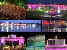 राममंदिर भूमिपूजनासाठी अयोध्या नगरी सजली, चौकाचौकात रोषणाई