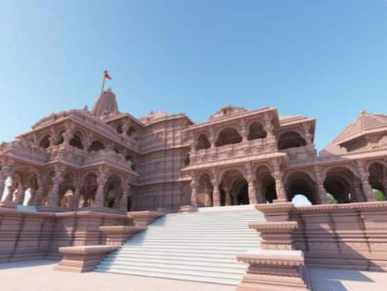 श्री राम जन्मभूमि तीर्थ क्षेत्रने ट्वीट करत म्हटलं आहे की, 'श्री राम जन्मभूमी मंदिर भव्यता आणि दिव्यतेचं अद्वितीय कृतीच्या रुपात विश्वात ओळखलं जाणार आहे. मंदिराच्या आंतील आणि बाह्य रुपाचे काही फोटो.'