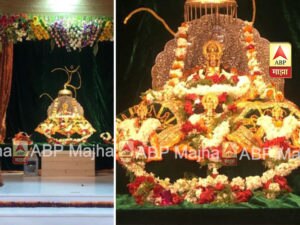ABP Exclusive | राम मंदिराच्या भूमिपूजनाच्या सोहळ्यानिमित्त प्रभू रामललासाठी रत्नजडीत पोशाख