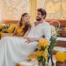 PHOTO | बाहुबलीचा भल्लालदेव राणा डग्गुबाती आणि गर्लफ्रेंड मिहिका बजाजचा हळदी समारंभ!