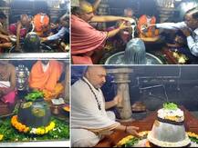 PHOTO | आज तिसरा श्रावणी सोमवार, ज्योतिर्लिंग औंढा नागनाथ येथे प्रभू महादेवाला पुष्प शृंगार