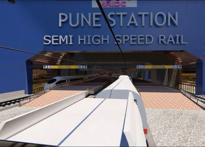 Nashik-Pune semi high-speed train project to complete soon नाशिक-पुणे अंतर केवळ पावणे दोन तासात, देशातील पहिली सेमी हायस्पीड रेल्वे दोन्ही शहरात धावणार