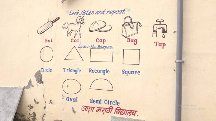 नीलमनगर परिसरातील आशा मराठी विद्यालय आणि धर्मण्णा सादूल प्रशालेने हा अनोखा उपक्रम विद्यार्थ्यांसाठी राबवला आहे. शाळेतील सहशिक्षक राम गायकवाड यांनी ही अनोखी कल्पना सुचविली.