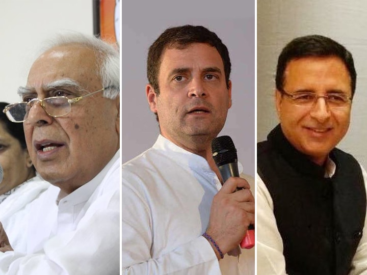 CWC Meeting LIVE UPDATES - Kapil Sibal Deletes Tweet Randeep Surjewala Reacts as Rahul Gandhi Accuses Congress leaders colluding with BJP CWC Meeting | राहुल गांधींच्या नाराजीच्या वृत्तावर सुरजेवालांचं स्पष्टीकरण; कपिल सिब्बल यांच्याकडून ट्वीट डिलीट