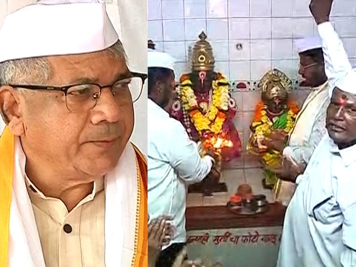 Vanchit Bahujan Aghadi and Vishwa Warkari Seva Agitation for temple reopening live updates मंदिरं खुली करण्यासाठी पंढरपुरात वंचित आणि वारकऱ्यांचं आंदोलन