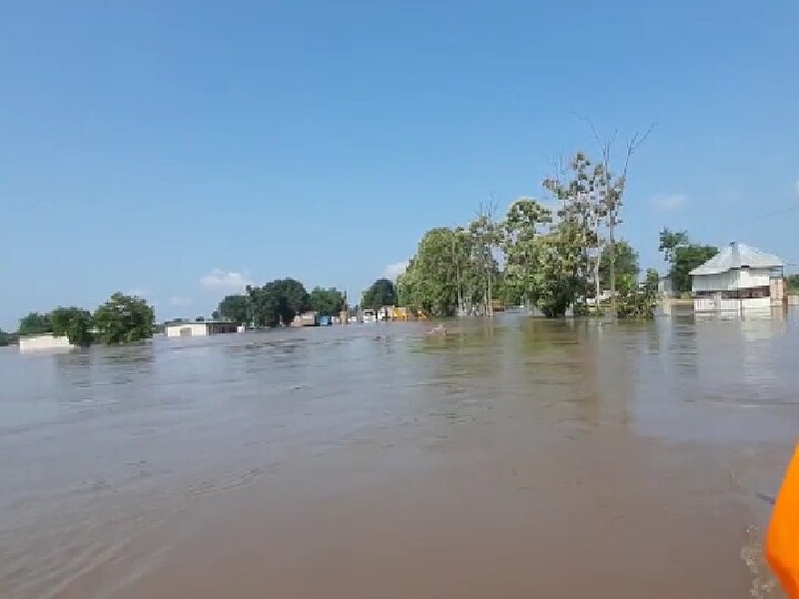Maharashtra Monsoon Update Flood in Nagpur Chandrapur Bhandara gondia district rescue operation in many villages in vidarbha पूर्व विदर्भातील पाच जिल्ह्यात पुराचा कहर, अनेक गावं पाण्यात, रेस्क्यू ऑपरेशन सुरु