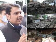 पूर्व विदर्भात पुरामुळं लोकांचे संसार उघड्यावर, विरोधी पक्षनेत्यांचा पूरग्रस्त भागात दौरा