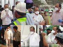 अजित पवारांकडून सकाळी सहा वाजताच पुणे मेट्रोच्या कामाची पाहणी