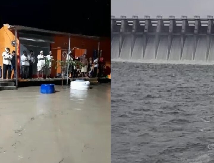 Aurangabad Marathwad Rain Latest Update Jayakwadi dam over flow औरंगाबाद जिल्ह्यात ढगफुटीसारखा पाऊस, ग्रामीण भागात उडाली दाणादाण