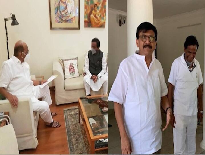 Raosaheb danve meet Sharad pawar and sanjay raut in Delhi रावसाहेब दानवेंची शरद पवार-संजय राऊत भेट चर्चेत, दानवे म्हणाले...