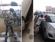 मुंबईत आठ फुटी अजगराने पूर्व द्रुतगती महामार्ग अर्धा तास रोखला!