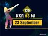 KKR vs MI LIVE, IPL 2020 : मुंबईचा कोलकाता वर 49 धावांनी दणदणीत विजय
