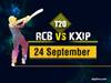 IPL 2020 KXIP vs RCB live : किंग्स इलेव्हन पंजाबचं रॉयल चॅलेंजर्स बँगलोरसमोर 207 धावांचं लक्ष्य