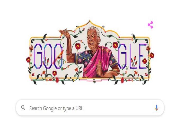 प्रसिद्ध अभिनेत्री आणि डान्सर जोहरा सहगल यांना गूगल डूडलद्वारे आदरांजली actress and dancer zohra sehgal on google doodle प्रसिद्ध अभिनेत्री आणि डान्सर जोहरा सहगल यांना गूगल डूडलद्वारे आदरांजली