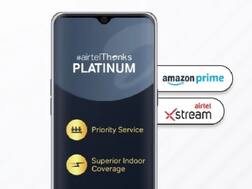 एअरटेलच्या प्लॅटिनम  एक्सपिरियन्समध्ये मिळवा फास्ट डेटा, वेगवान कनेक्टिव्हिटी आणि अॅमेझॉन प्राईमही फ्री
