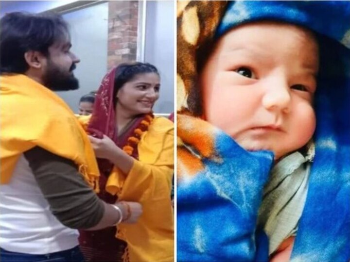 First Photo Of Sapna Chaudhary Veer Sahu Son That Goes Viral Over