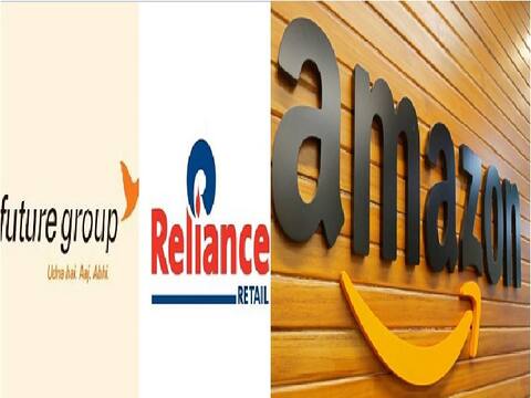 रिलायन्स आणि फ्यूचर ग्रुपच्या करारवर अॅमेझॉनचा आक्षेप, Future Group ला नोटीस रिलायन्स आणि फ्यूचर ग्रुपच्या करारवर अॅमेझॉनचा आक्षेप, Future Group ला नोटीस
