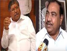 थोबाडीत मारा पण सारखं त्या दांडक्यांसमोर जाऊ नका, चंद्रकांत पाटलांची एकनाथ खडसेंना भावनिक साद