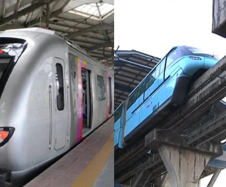Mumbai corona unlock starting metro and mono service latest update मुंबईकरांच्या लाईफलाईन रुळांवर, आज मोनो धावली, उद्या मेट्रो धावणार, सर्वसामान्यांना लोकलसाठी मात्र वेट अॅंड वॉच