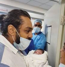 PHOTO | अभिनेता चिरंजीवीच्या मृत्यूनंतर चार महिन्यांनी पत्नीनं दिला मुलाला जन्म, बाळाचे फोटो व्हायरल