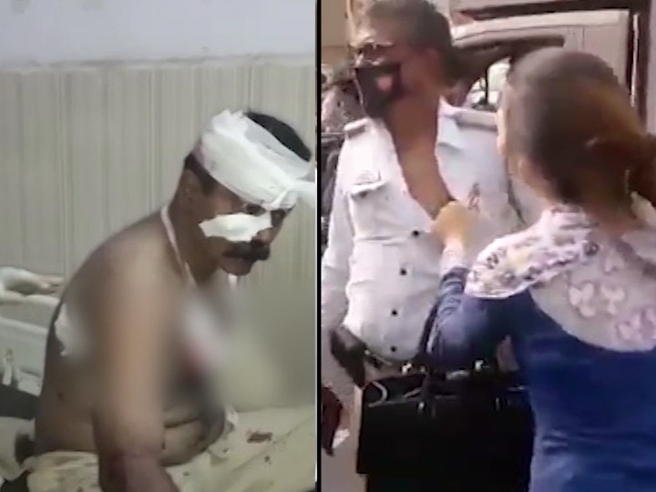Attack on Police, police constable beaten up by women in Mumbai, Sword attack on police in Ambernath वर्दीवर हल्ला! मुंबईत पोलिसाला मारहाण तर अंबरनाथमध्ये पोलिसावर तलवारीने वार