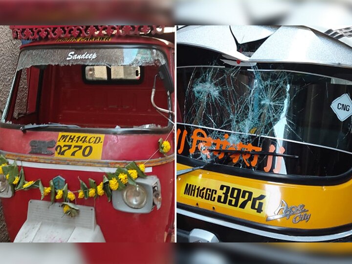Pimpari chinchwad crime update brother broke down Vehicles after Sister's love marriage बहिणीनं प्रेमविवाह केल्यामुळं पिंपरी चिंचवडमध्ये तलवार नाचवत भावाचा राडा, परिसरातल्या गाड्याही फोडल्या