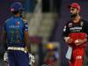 IPL 2020 : सूर्यकुमार-विराट, हार्दिक-सिराजमध्ये सामन्यादरम्यान बाचाबाची