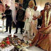 Kajal Agarwal Wedding : अभिनेत्री काजल अग्रवालचा नववधू साज; गौतम किचलूसोबत लग्नगाठ