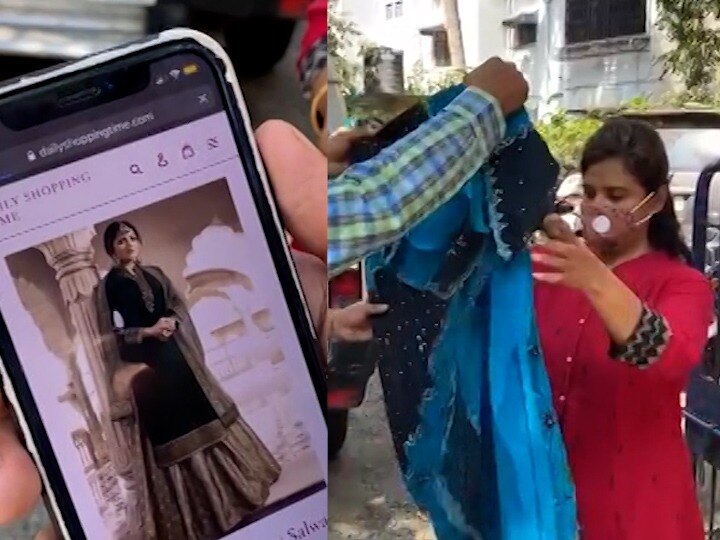Online shopping goes bizarre- Women buys dress, gets old sarees delivered instead साडेपाच हजारांचा ड्रेस मागवला, पार्सलमधून जुन्या, वापरलेल्या साड्या आल्या; वसईत महिलेची ऑनलाईन फसवणूक