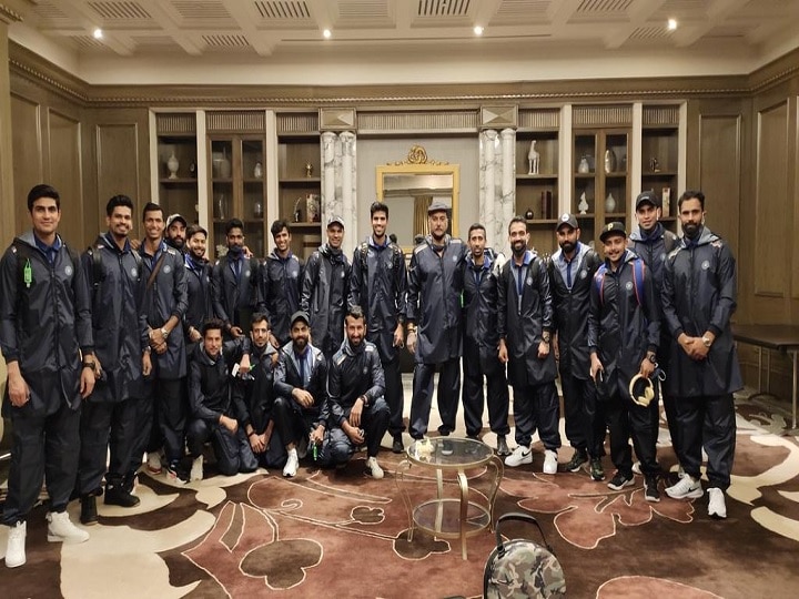 INDvsAUS team india left from uae for australia tour  India Tour Of Australia : टीम इंडिया यूएईहून ऑस्ट्रेलिया दौऱ्यासाठी रवाना