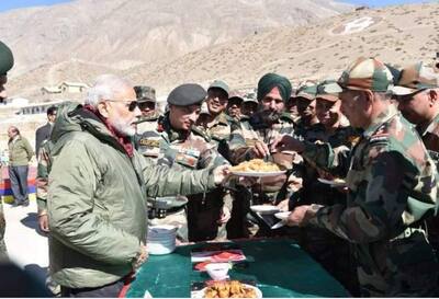Light a diya as salute to soldiers, appleals PM Narendra Modi, likely to celebrate Diwali with soldiers