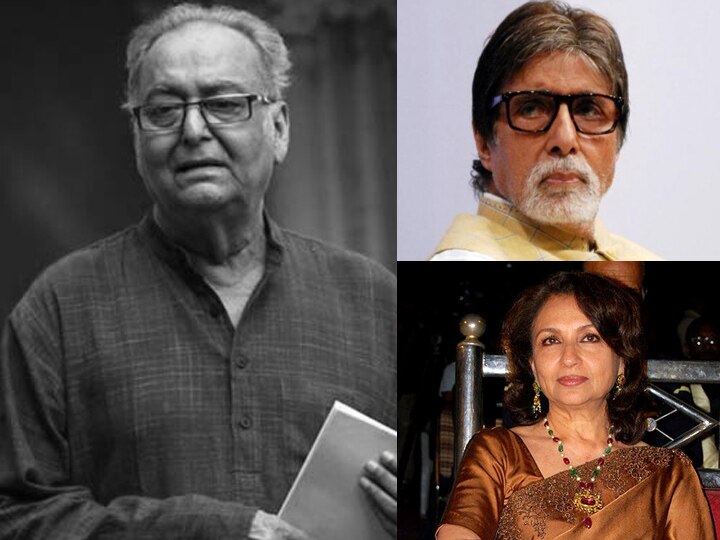 Amitabh Bachchan, Sharmila Tagore pay Tributeto Saumitra Chatterjee with Indian Embassy in France फ्रान्समधल्या भारतीय दूतावासासह अमिताभ बच्चन, शर्मिला टागोर यांची सौमित्र चटर्जी यांना श्रद्धांजली