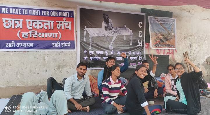 शेतकरी आंदोलनात हरियाणा येथील युवा सहभागी होत आहेत. लंगर, औषध पुरवणे जे जमेल ते काम हे युवक करत आहेत.