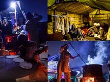 शेतकऱ्यांच्या संघर्षाचा वेगळा रंग!