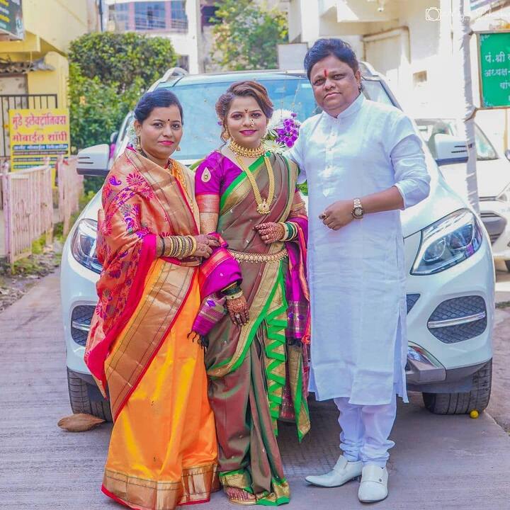 कार्तिकी गायकवाड हिची रोनित पिसे याच्यासोबत लग्नगाठ बांधली गेली आहे. (फोटो : कार्तिकी गायकवाड इंस्टाग्राम अकाउंट)