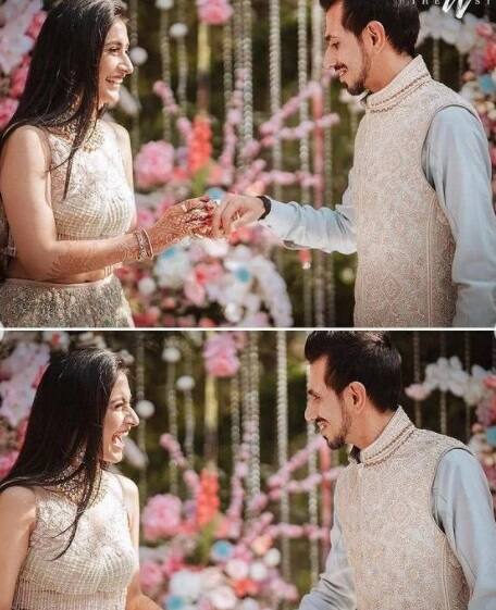 युजवेंद्र आणि धनश्रीच्या विवाह आणि साखरपुडा समारंभातील हे क्षण पाहता ही जोडी सर्वांच्याच मनात घर करत आहे, असं म्हणायला हरकत नाही. 
