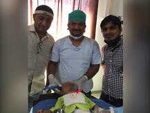 दीड महिन्याच्या बाळाच्या श्वसननलिकेत अडकलेली सेफ्टी पिन काढण्यात डॉक्टरांना यश