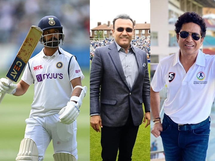 virender sehwag sachin tendulkar and other cricketers reacts on indias win over australia in melbourne test 'अजिंक्य' भारताच्या विजयी खेळीवर वीरु, सचिन म्हणतात...