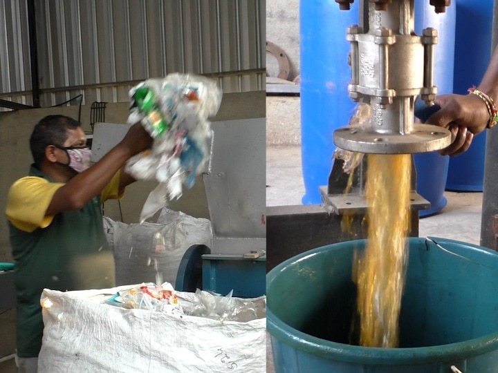  Successful experiment of making fuel from plastic in Kalyan कल्याणमध्ये प्लास्टिकपासून इंधनाच्या निर्मितीचा प्रयोग  यशस्वी