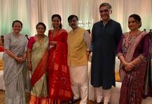 PHOTO : शिवसेना खासदार संजय राऊतांच्या मुलीचा साखरपुडा, पाहा फोटो