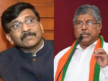 'चंद्रकांत पाटील पत्र लिहिताहेत, बाप रे... मला भीती वाटतेय', संजय राऊतांची खोचक टीका