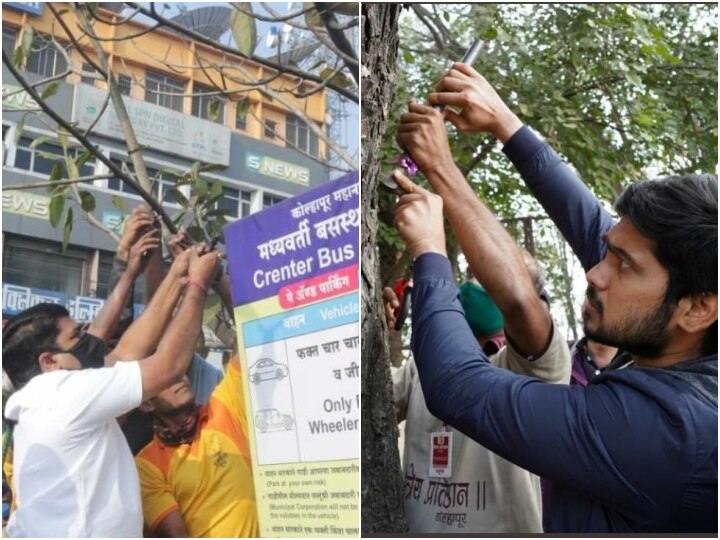 Minister satej patil to launch Nail Free Tree campaign in Kolhapur  खिळेमुक्त झाडांचं कोल्हापूर! मंत्री आमदार स्वतः मोहिमेत सहभागी, पालकमंत्र्यांचे नागरिकांना आवाहन