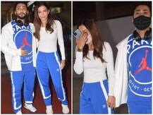 Spotted | पती जैदसह गौहर खानचा ट्विनिंग लूक व्हायरल