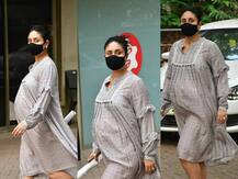 PHOTO | 'ट्विन्स आहेत का?' ; बेबी बंप फ्लॉन्ट करणाऱ्या करिनाला चाहत्यांचा सवाल