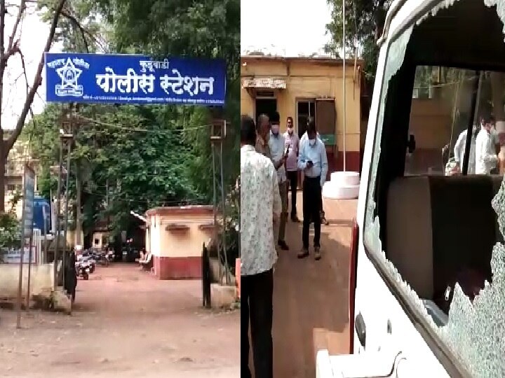 Solapur Madha Barloni accused was released after People attacking the police माढ्याच्या बारलोणीत राडा! पोलिसांवर हल्ला करुन आरोपीला सोडवले, जमावाची दगडफेक