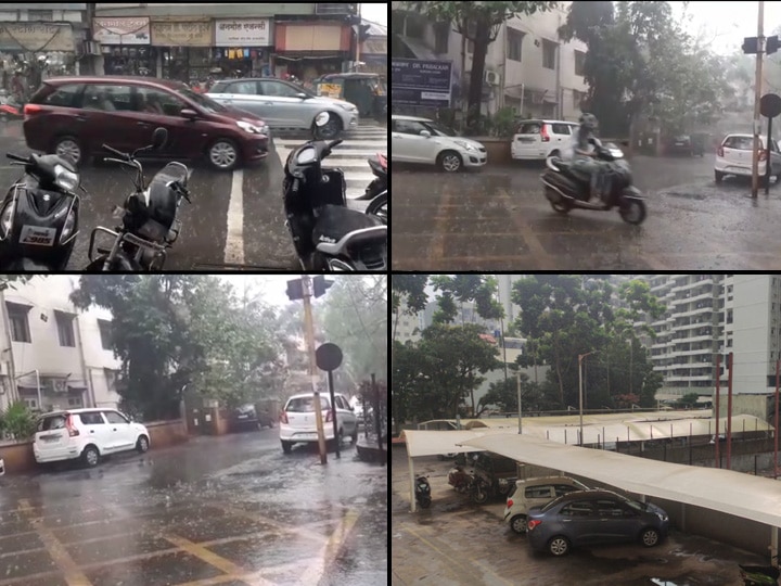 Rain in Maharashtra areas creating trouble for farmers Maharashtra Weather Update:  राज्यात अनेक ठिकाणी पाऊस आणि ढगाळ वातावरणाचा फटका, शेतकऱ्यांचं नुकसान