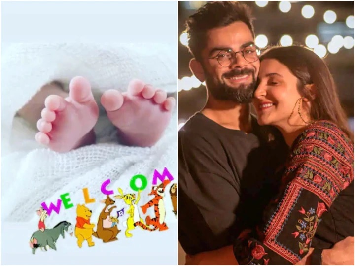 Anushka Sharma Virat Kohli Welcome Baby Girl named as anvi goes viral confirmation awaited  Anushka - Virat Welcome Baby | पहिल्या फोटोमागोमाग चर्चा विरुष्काच्या मुलीच्या नावाची; खास व्यक्ती ठेवणार नाव....