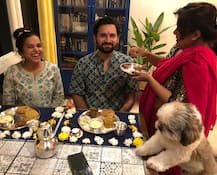 PHOTO | सिद्धार्थ चांदेकर-मिताली मयेकरसाठी 'साऊथ स्टाईल' केळवणाचा बेत